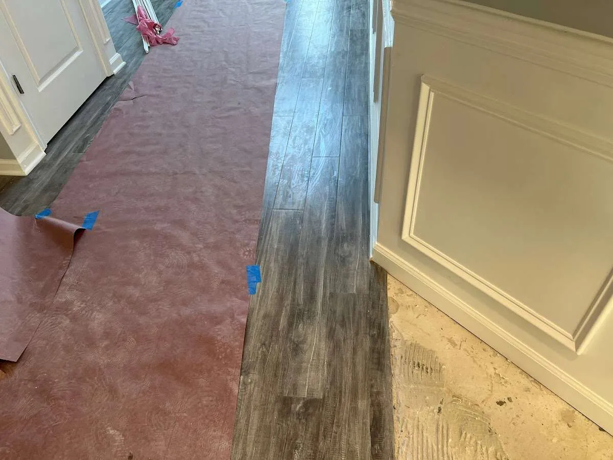 Completed marble shower restoration in Herculaneum